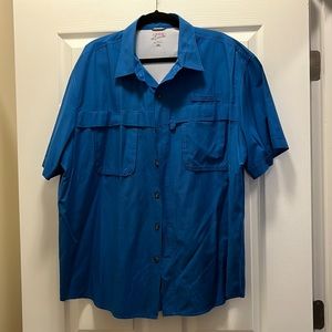 IZOD Cargo Button Down